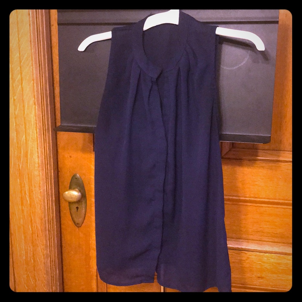 Sheer High Neck Blouse (Size S)